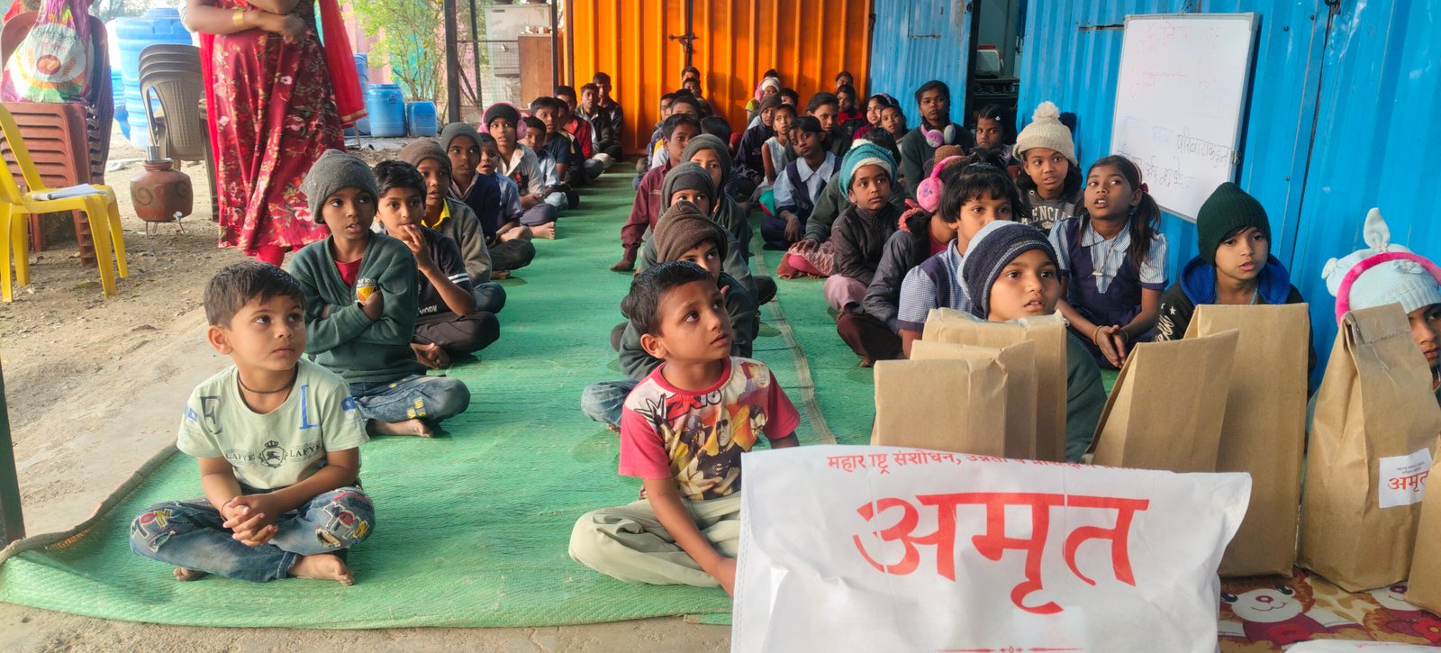 अहिल्यानगरमधील अनाथ, निराधार मुलांसाठी अमृत संस्थेचा मदतीचा हात... अतिरिक्त फोटो