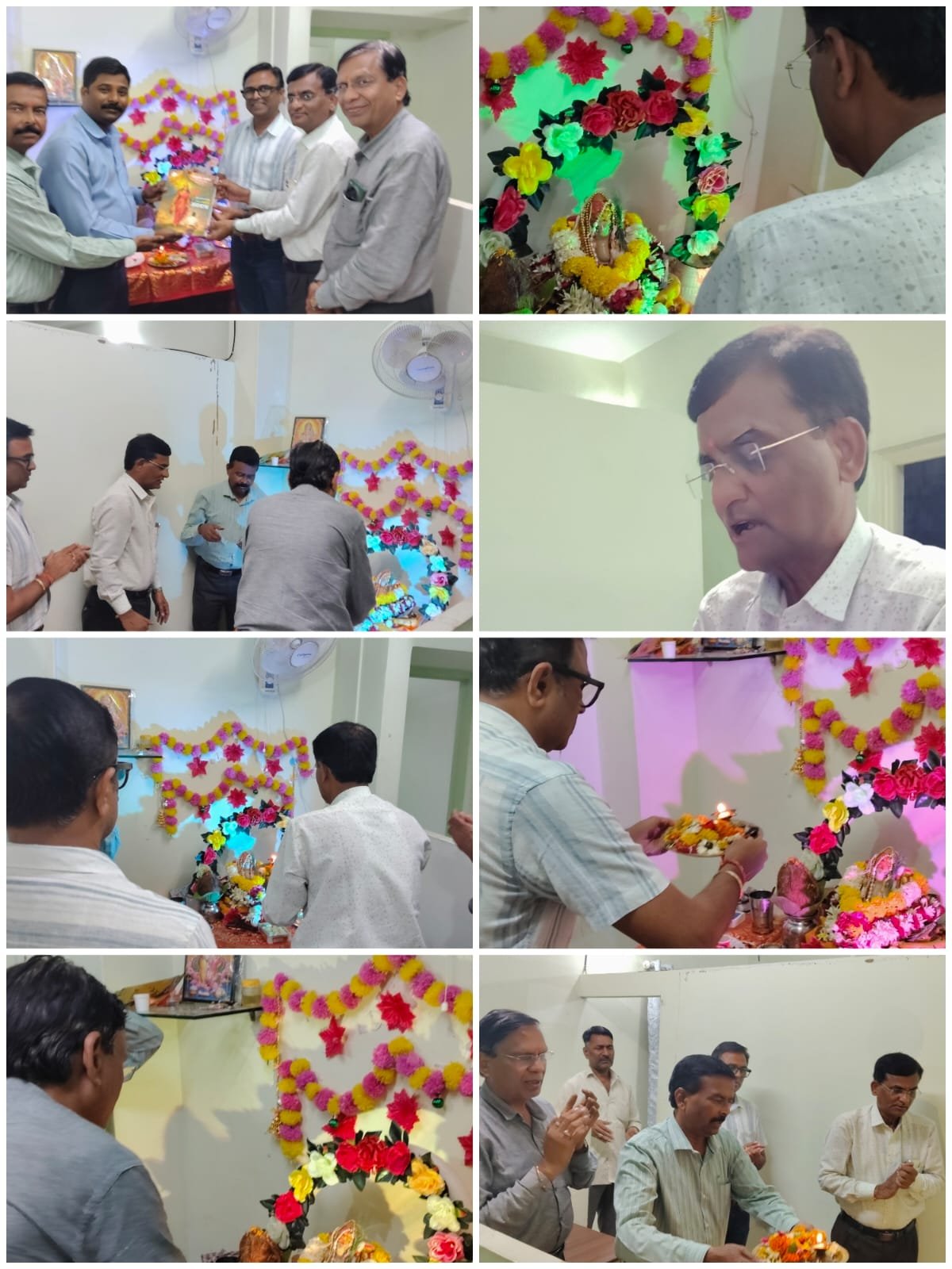 अमृतच्या छत्रपती संभाजीनगर विभाग व जिल्हा कार्यालयात माहेश्वरी समाज टीमच्या हस्ते गणपती बाप्पाची आरती करण्यात आली. अतिरिक्त फोटो