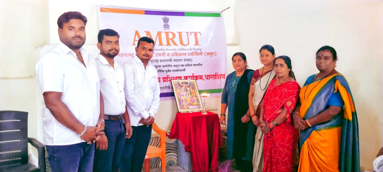 धाराशिवमध्ये अमृत आरीवर्क प्रशिक्षण कार्यक्रमाला सुरुवात