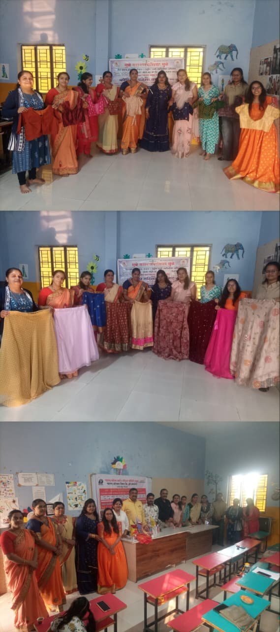 प्रशिक्षणार्थ्यांनी तयार केलेल्या आकर्षक फॅशन डिझाइन्सच्या सादरीकरणाने 'अमृत'च्या कोर्सची सांगता अतिरिक्त फोटो