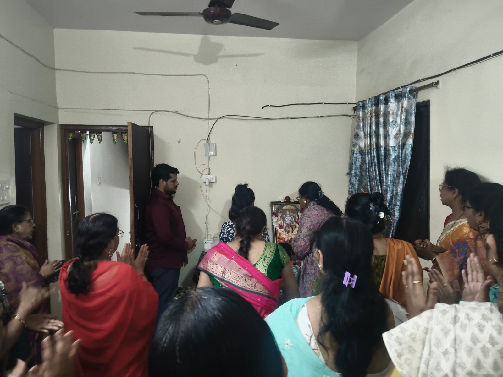 अमृत संस्थेच्या गडचिरोली कार्यालयात सामूहिक श्रीरामरक्षा स्तोत्रपठण