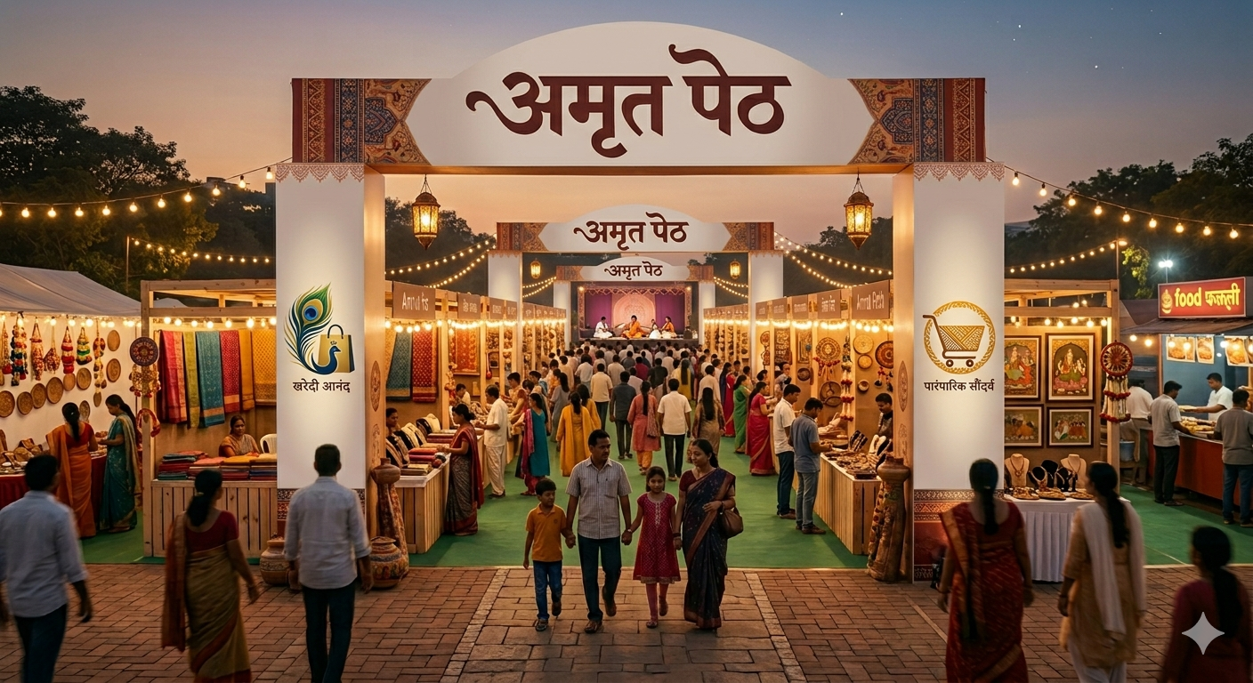 जालन्यात ११-१२ एप्रिलला अमृतपेठ थेट बाजारपेठ