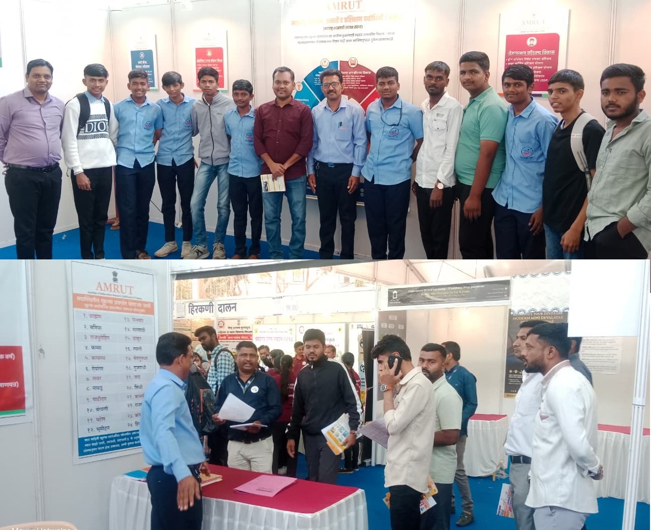 विश्व मराठी संमेलनात अमृत संस्थेचे दालन ठरले विशेष लक्षवेधी अतिरिक्त फोटो