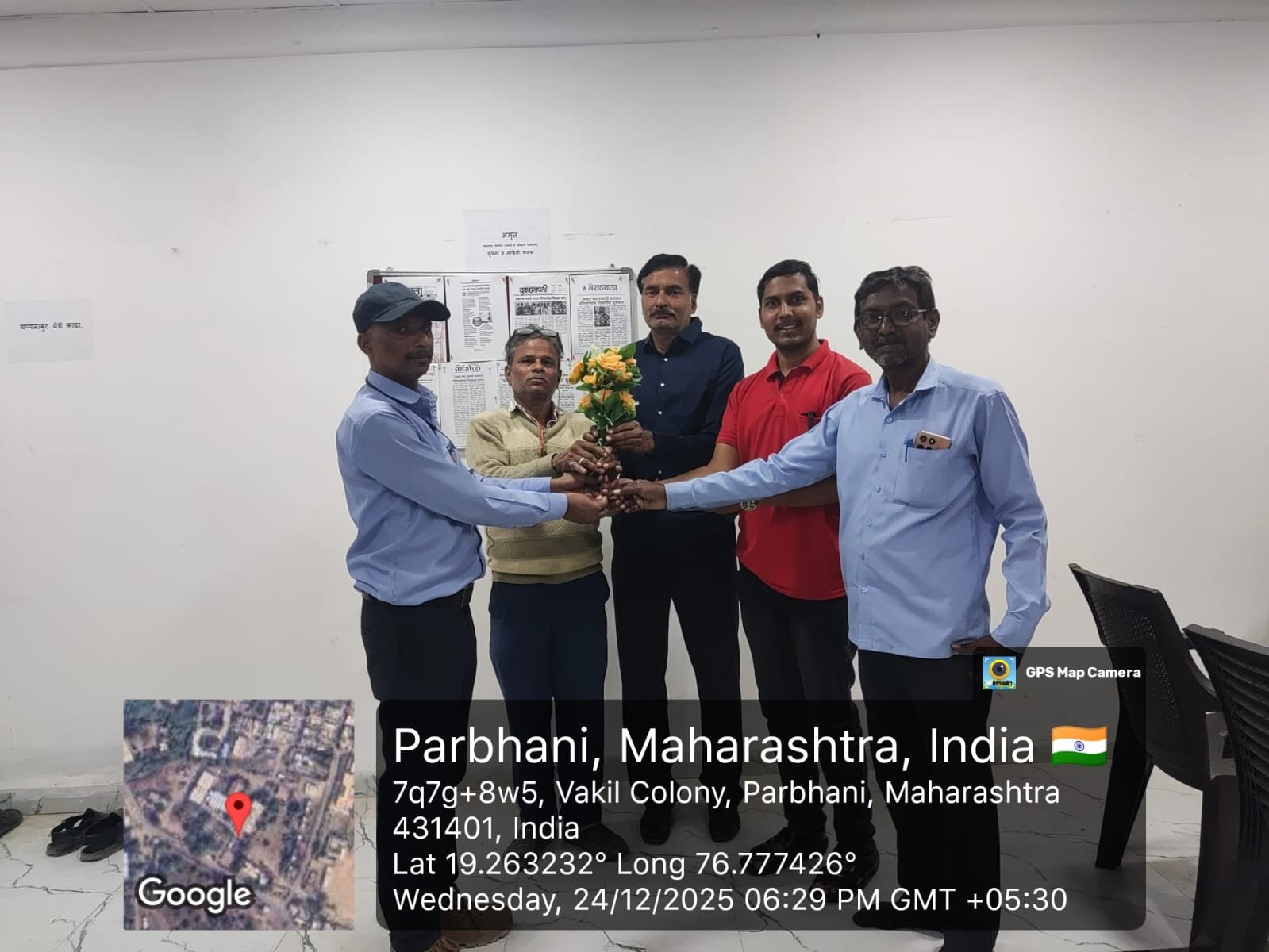 परभणीतून तयार झाले पाच सूर्यमित्र अतिरिक्त फोटो