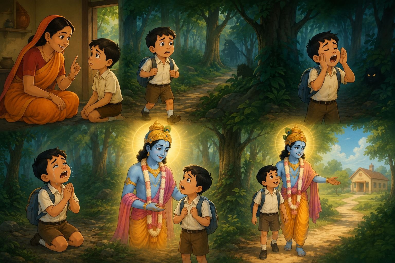 भिऊ नकोस, मी तुझ्या पाठीशी आहे!