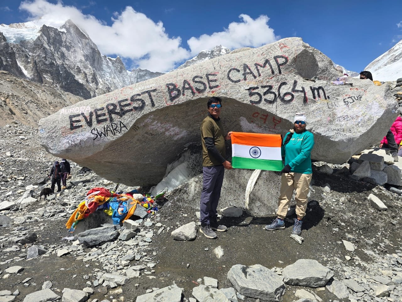 'करवीर हायकर्स'च्या सात जणांनी फत्ते केली एव्हरेस्ट बेस कॅम्प मोहीम अतिरिक्त फोटो