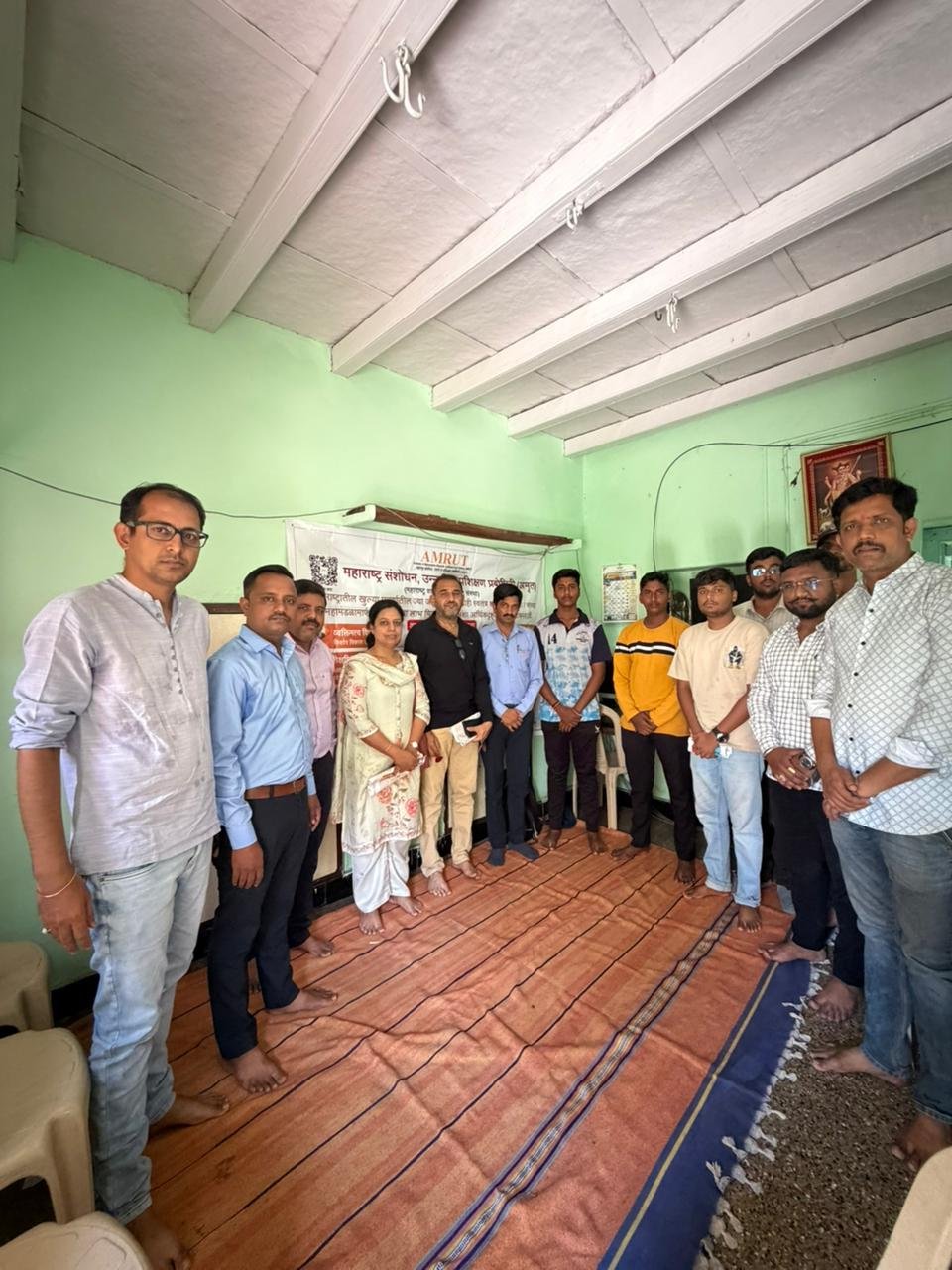 अमृतच्या EDP प्रशिक्षणातून युवकांना उद्योजकतेची नवी दिशा- फलटण येथे बॅचचे उद्घाटन